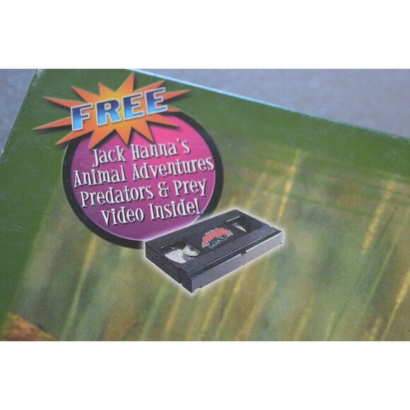 Vintage Jack Hannas Animal Adventures Predators & Prey Board Game 1999 Complete - Picture 14 of 15